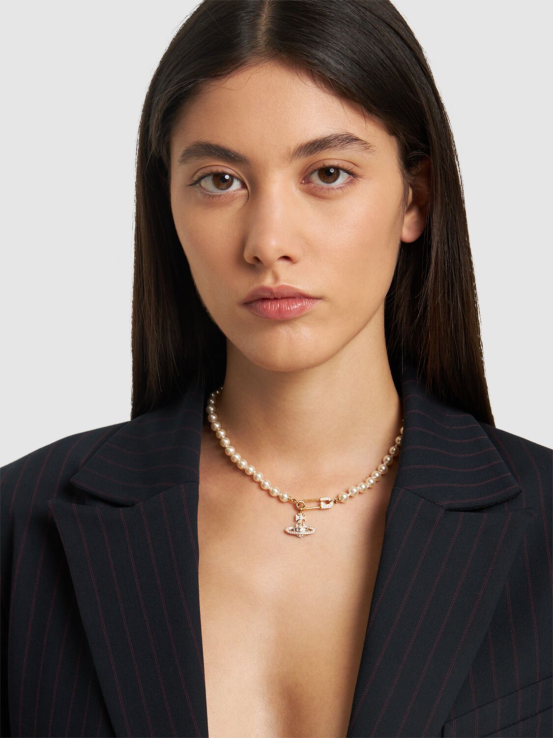 VIVIENNE WESTWOOD Lucrece Faux Pearl Necklace | Smart Closet