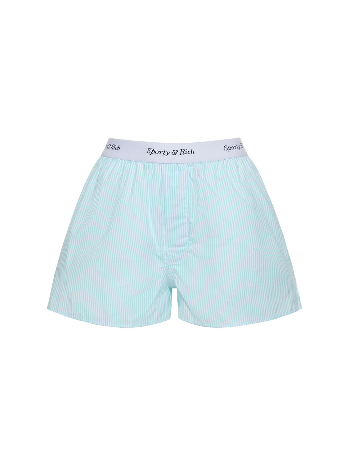 Sporty And Rich Boxer Shorts In Light Blue