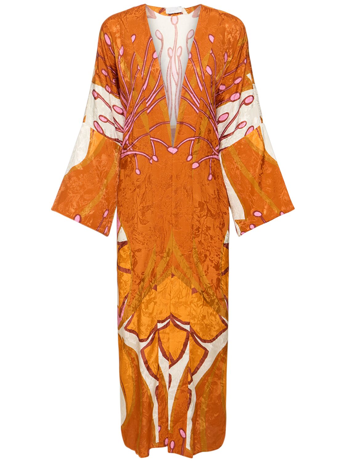 Romance Fluviar Jacquard Kimono Dress – WOMEN > CLOTHING > DRESSES
