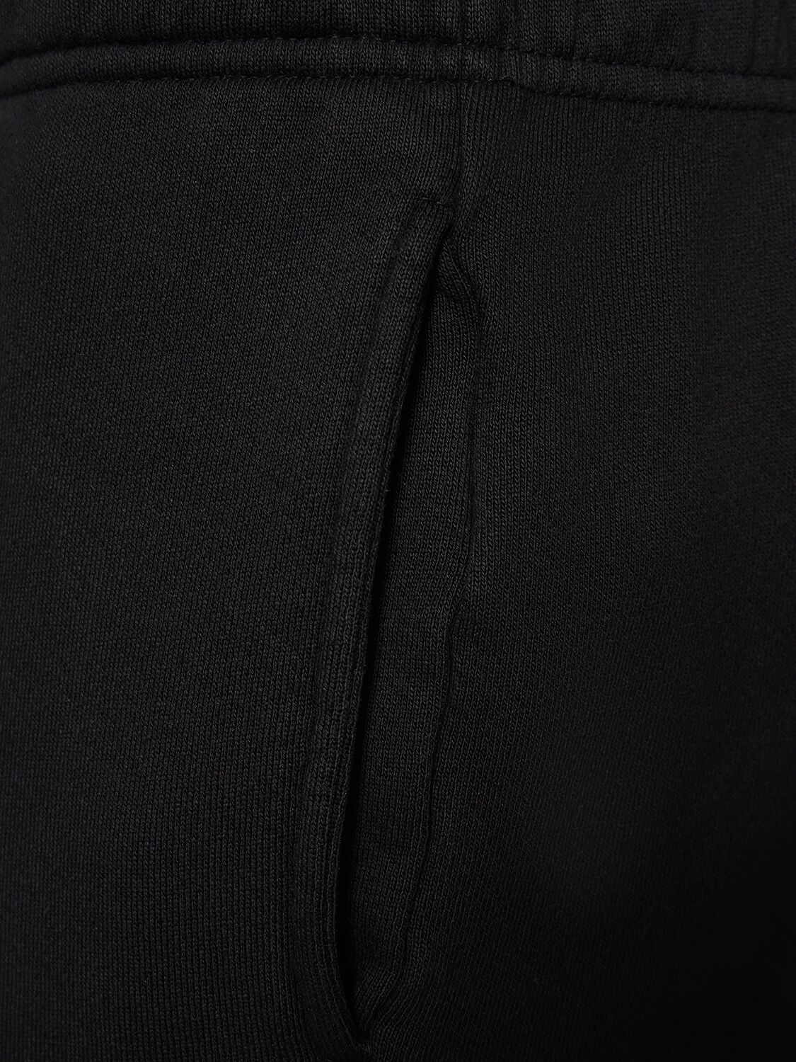 Shop Les Tien Classic Cotton Sweatpants In Black
