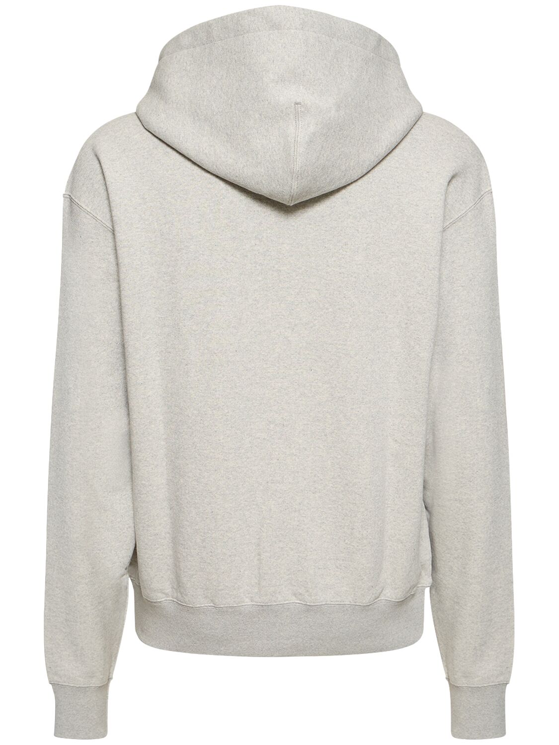 Shop Jil Sander Compact Cotton Terry Sweatshirt Hoodie In Powder Green