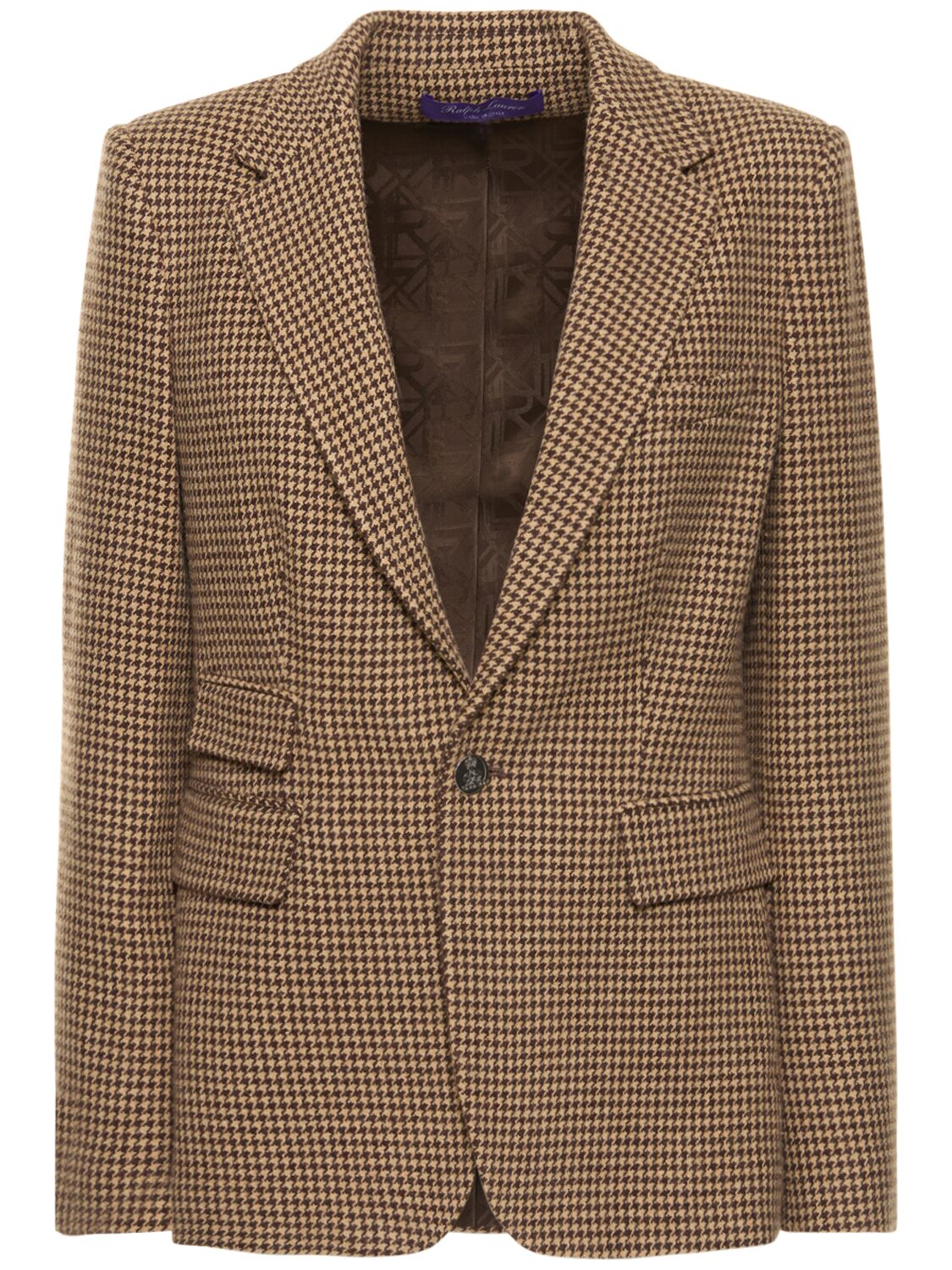 Tweed Houndstooth Jacket – WOMEN > CLOTHING > JACKETS