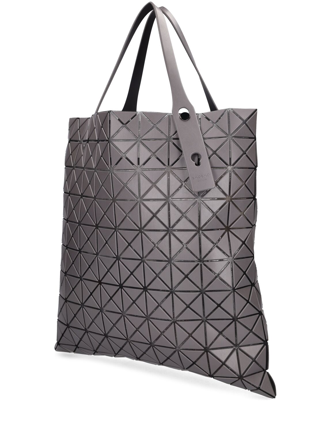 Shop Bao Bao Issey Miyake Matte Prism Tote Bag In Charcoal