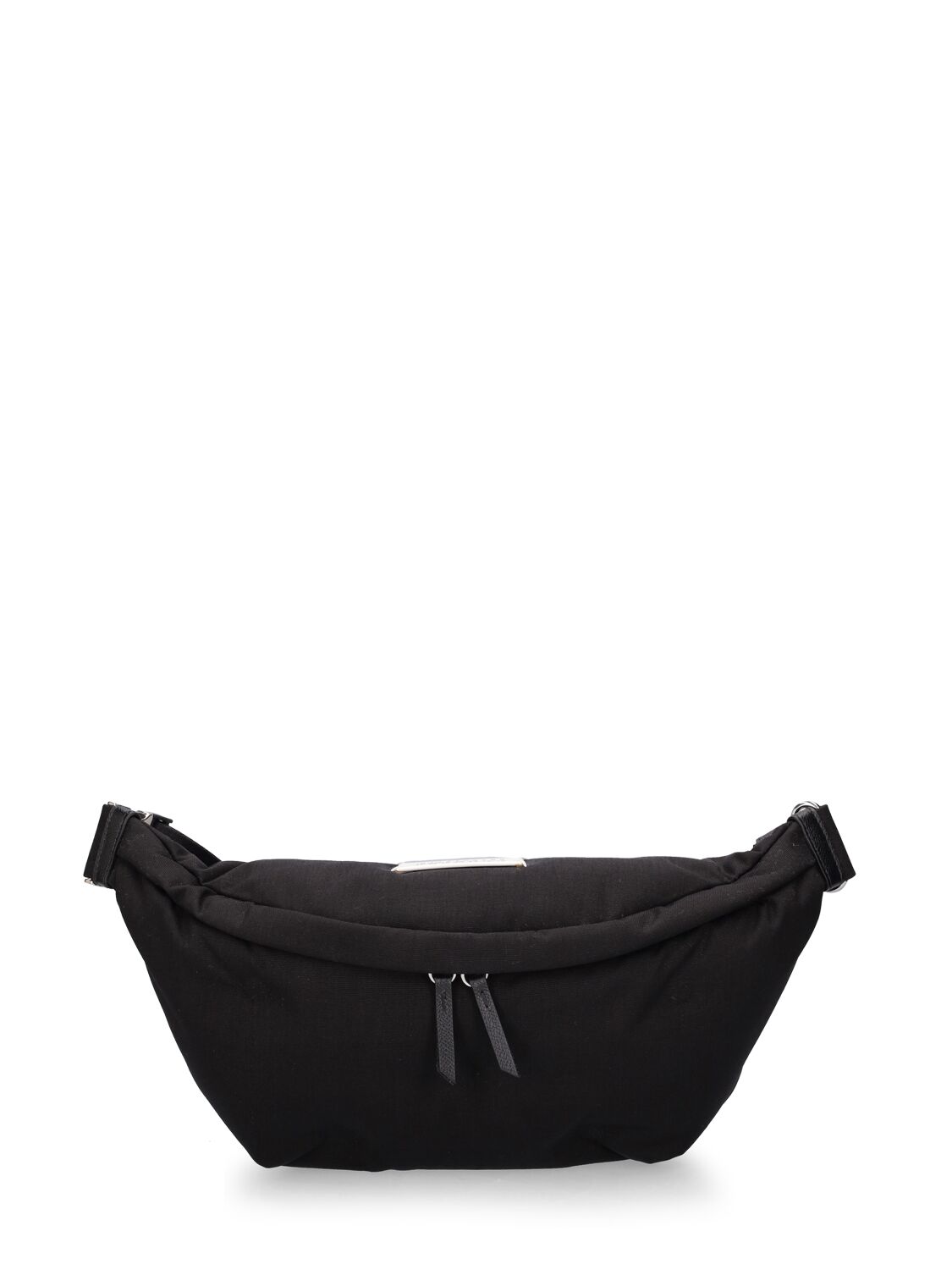 Maison Margiela Glam Slam Corduroy Belt Bag In Black