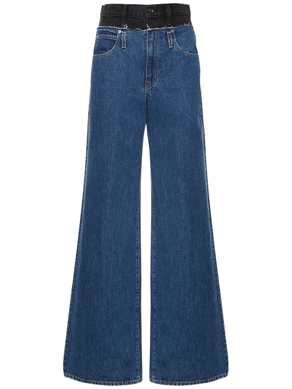 Re-worked Eva Double Waistband Jeans