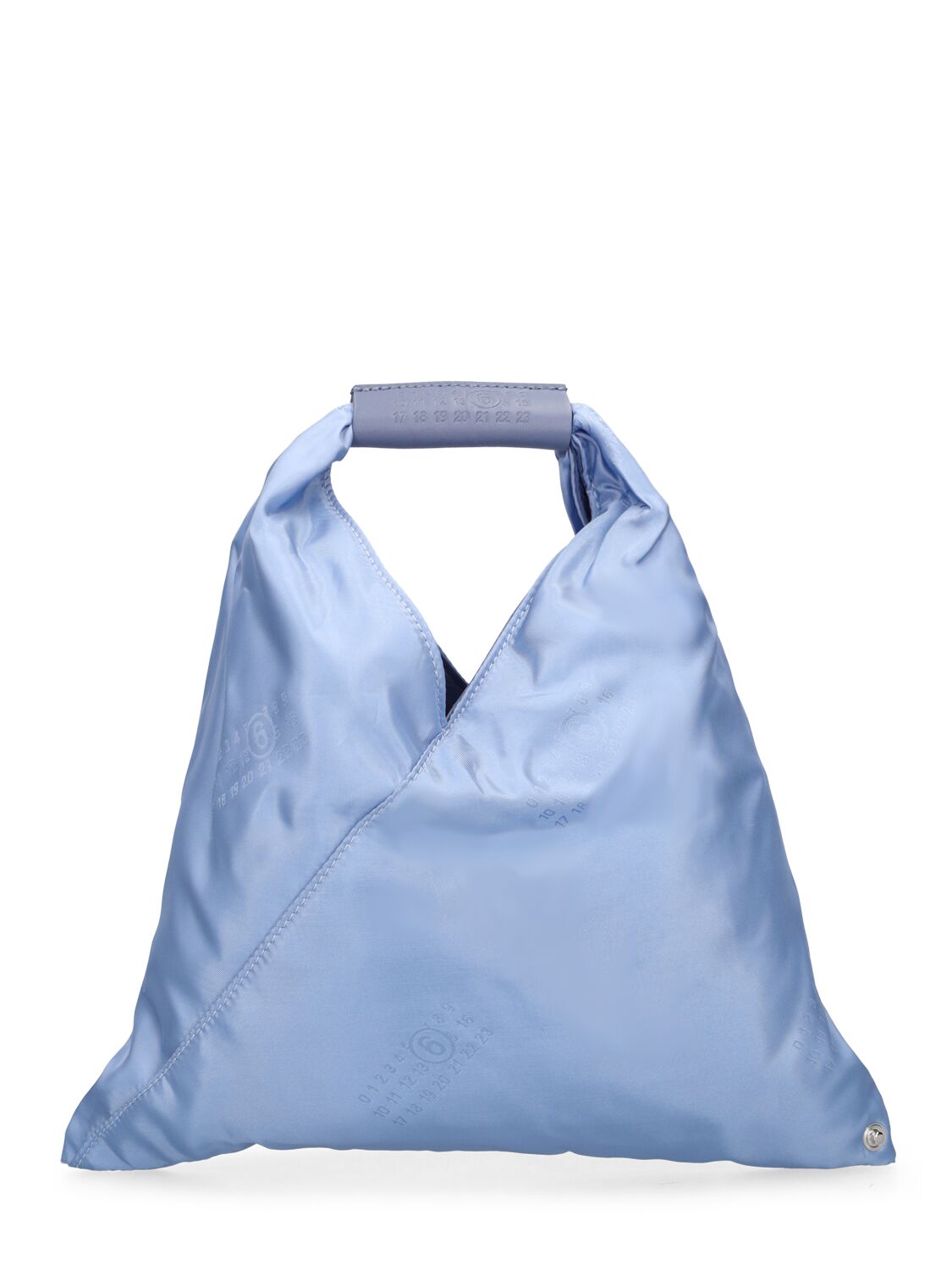 MM6 Mini Japanese Jacquard Top Handle Bag for Women