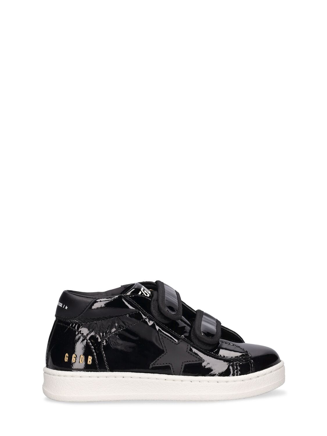 June Patent Leather Strap Sneakers