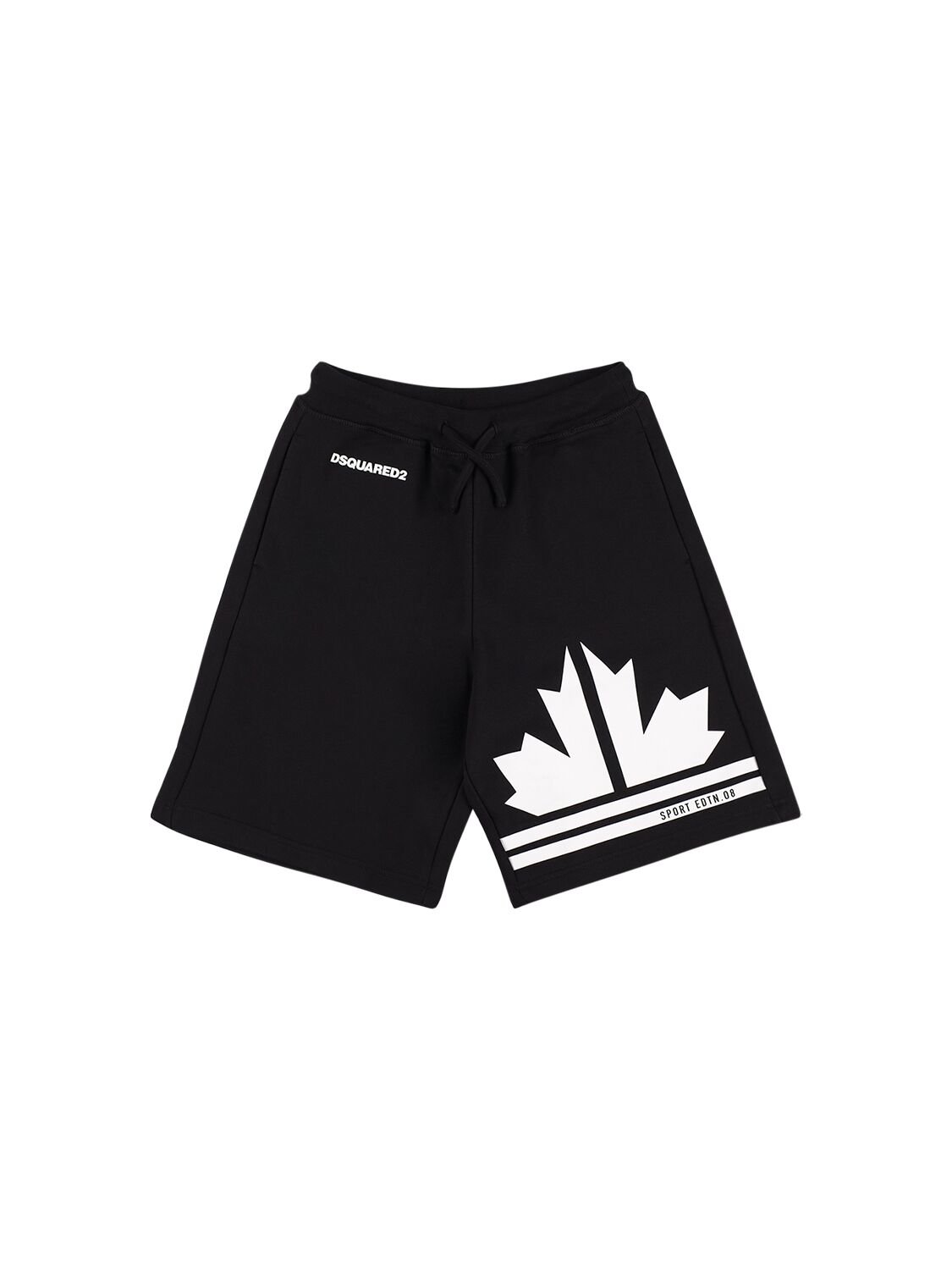 Logo Cotton Jersey Sweat Shorts – KIDS-GIRLS > CLOTHING > SHORTS