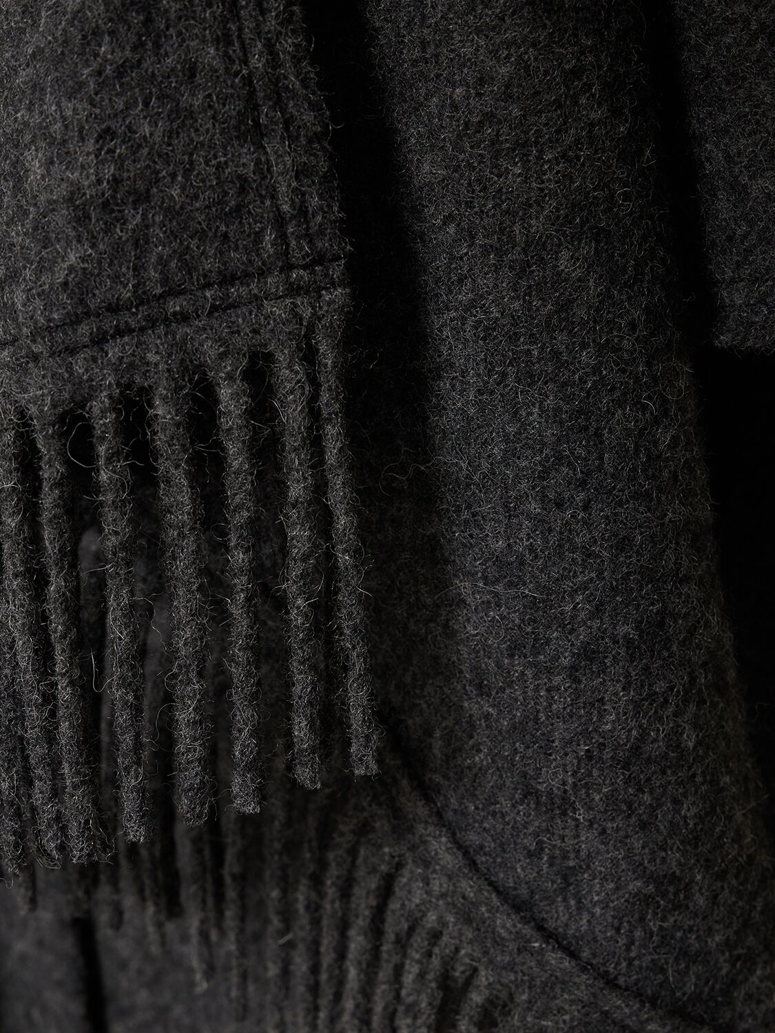 Shop Marant Etoile Faty Wool Blend Coat In Grey