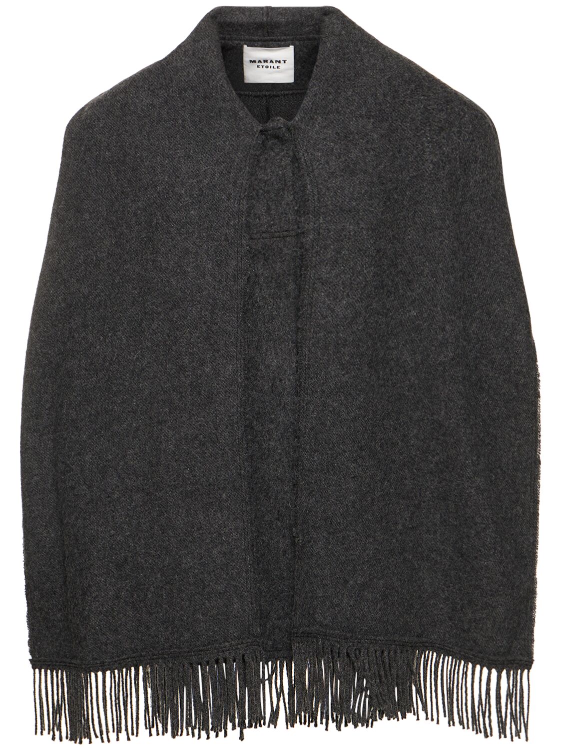 Marant Etoile Faty Wool Blend Coat In Grey
