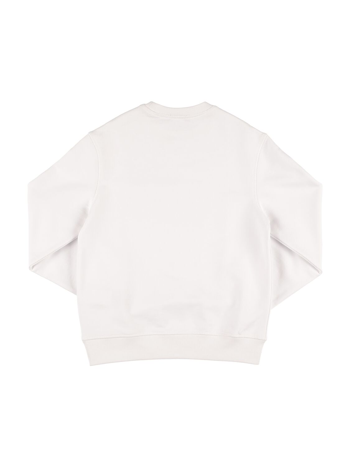 Shop Dsquared2 Icon Print Cotton Sweatshirt In White