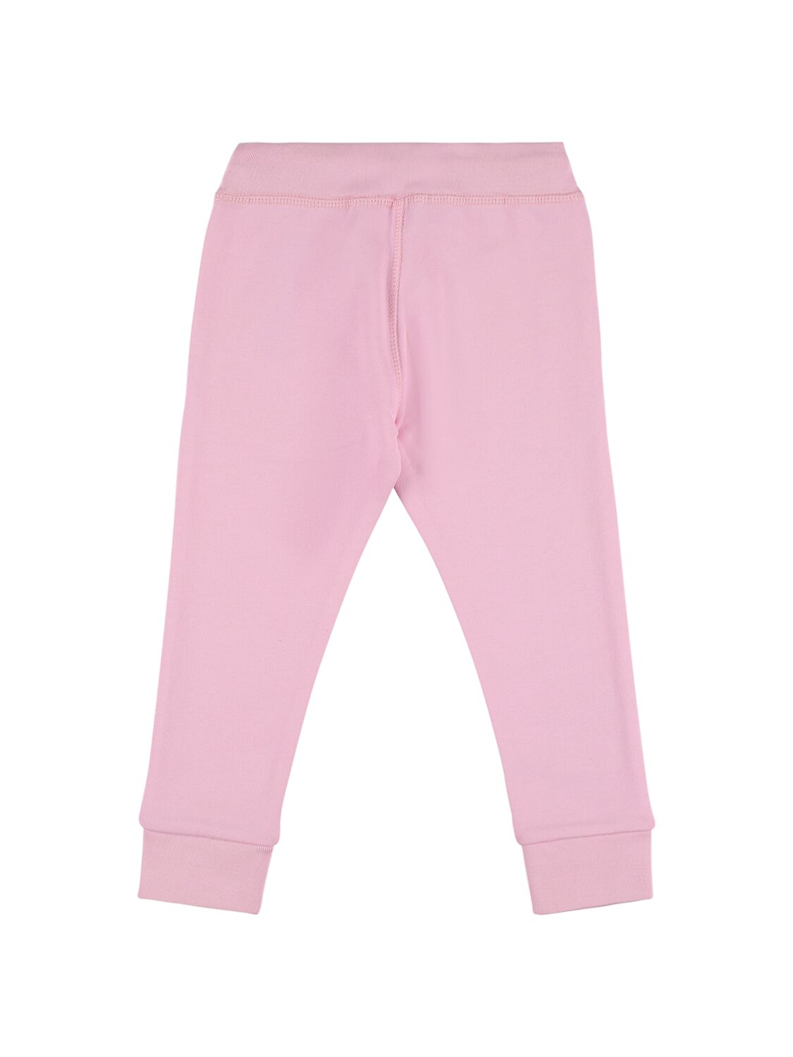 Shop Dsquared2 Cotton Sweatpants W/logo In Pink