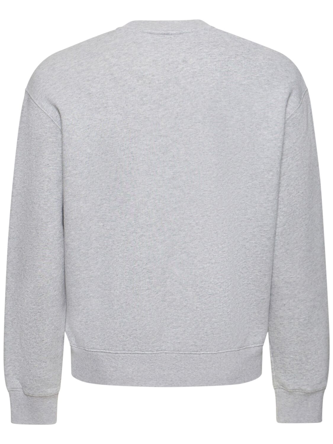 Shop Maison Kitsuné Maison Kitsune Flowers Sweatshirt In Light Grey