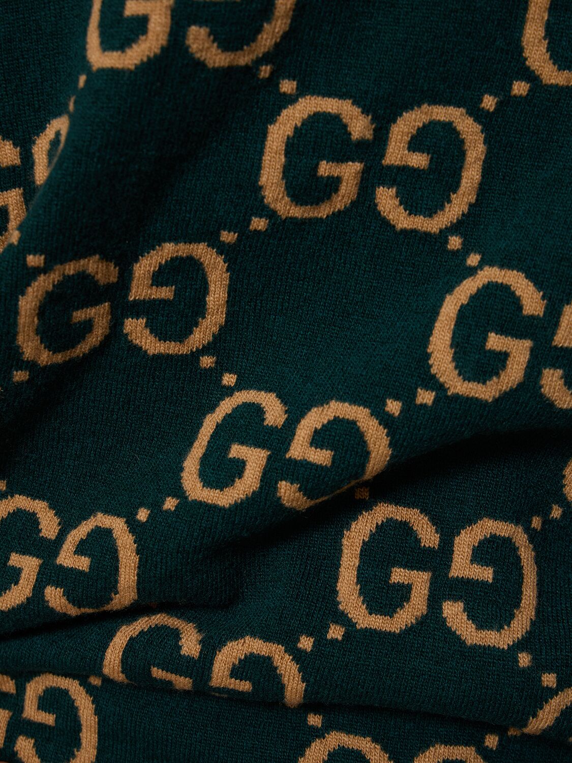 GG羊毛针织圆领毛衣