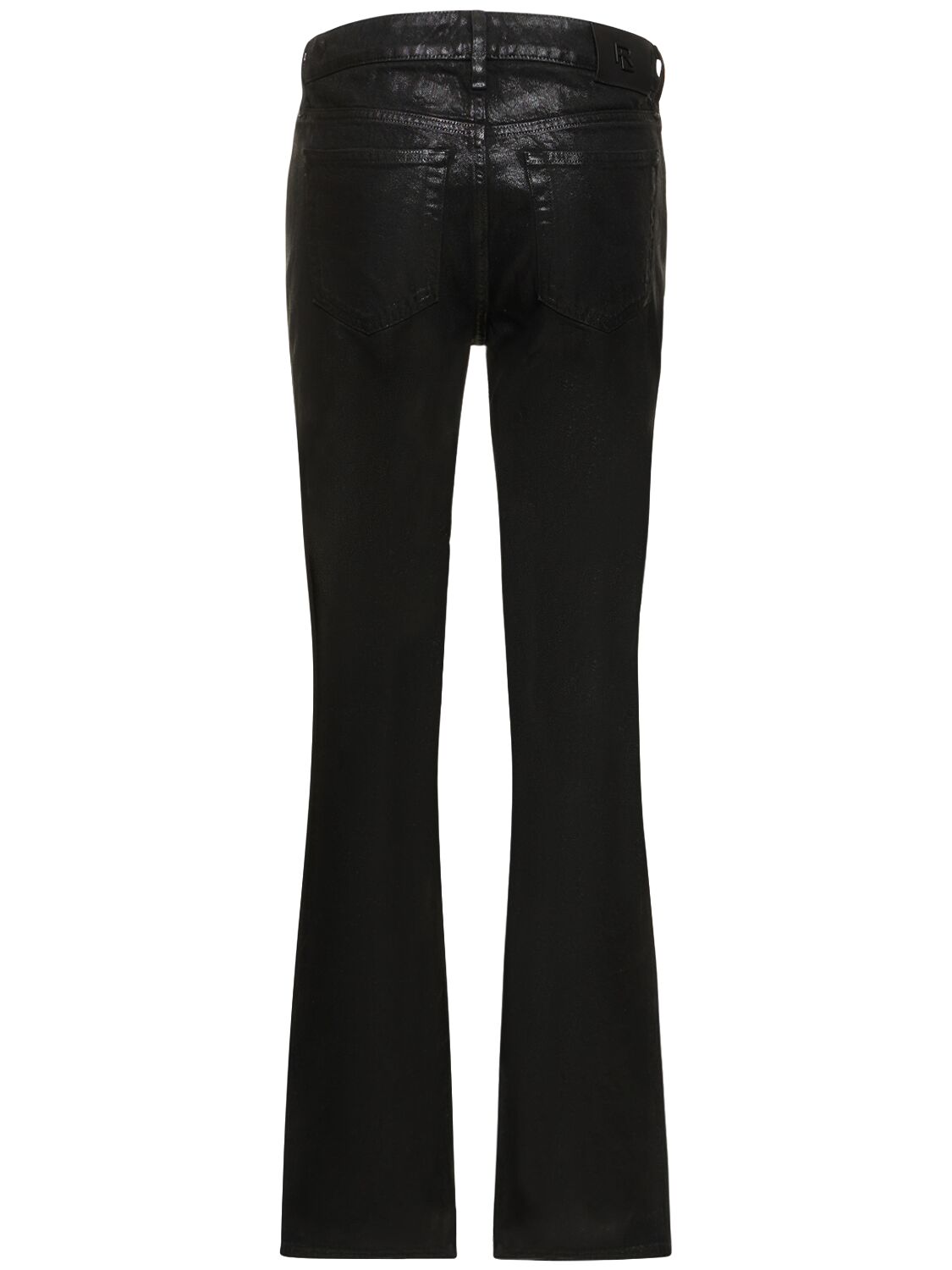 Shop Ralph Lauren Low Waist Denim Straight Jeans In Black