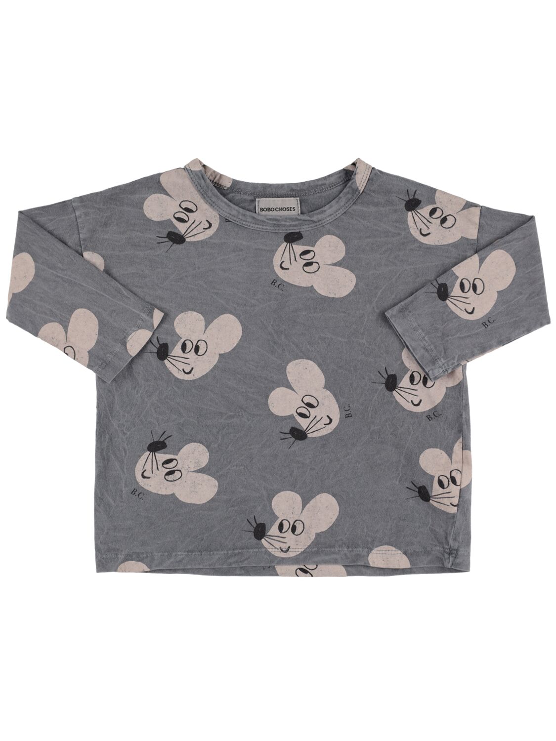 Mouse Print Organic Cotton T-shirt – KIDS-BOYS > CLOTHING > T-SHIRTS