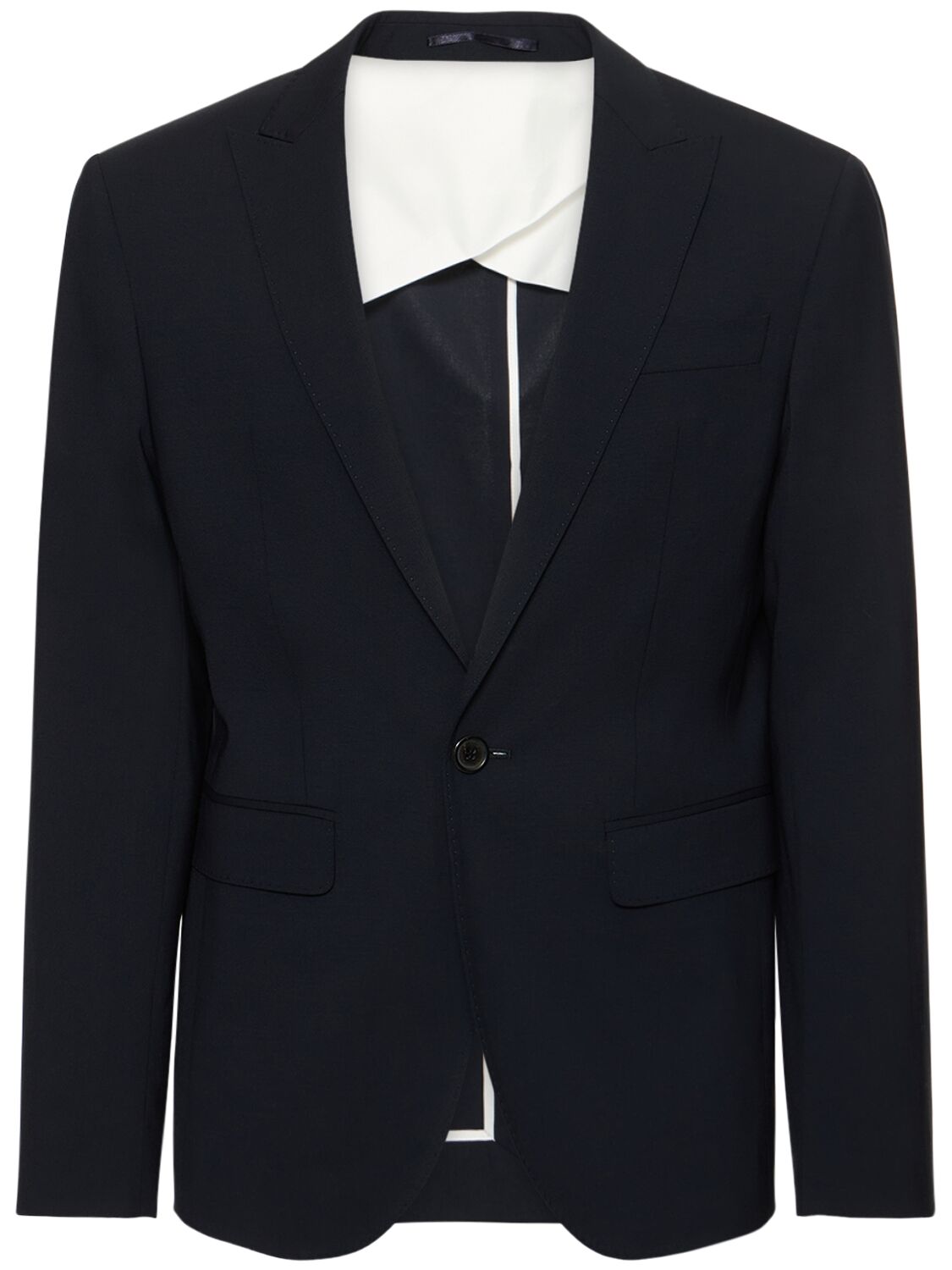 Shop Dsquared2 Tokyo Stretch Wool Suit In Navy