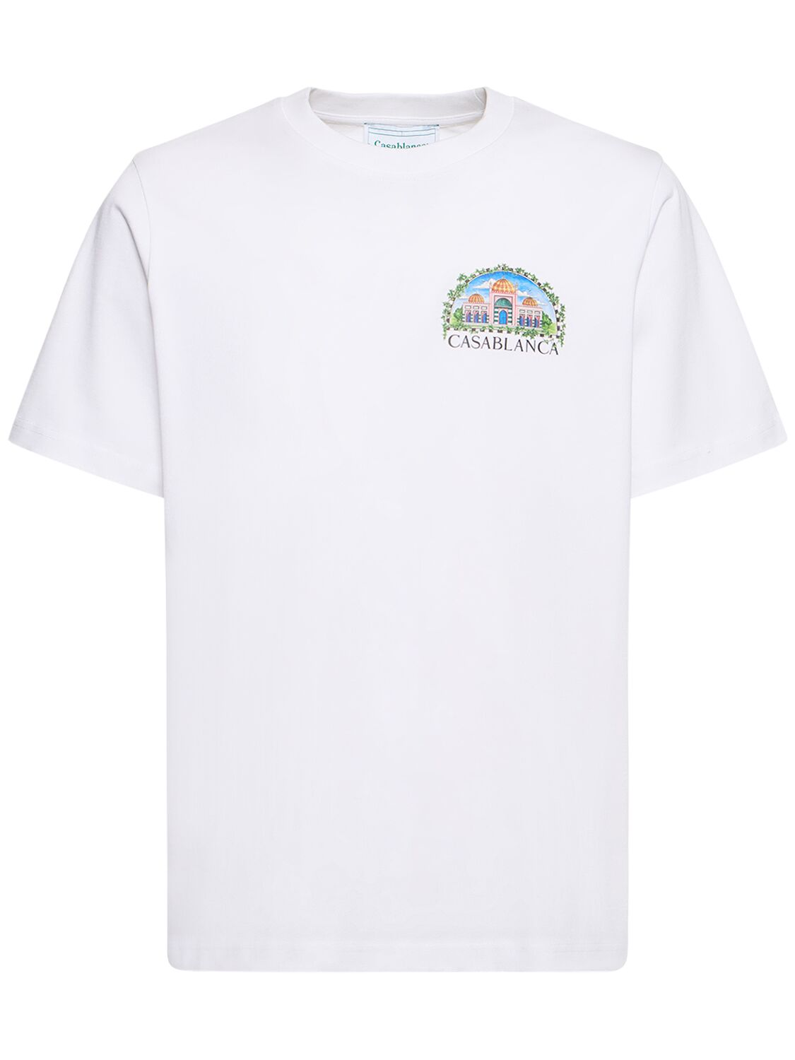 CASABLANCA VUE DE DAMAS ORGANIC COTTON T-SHIRT