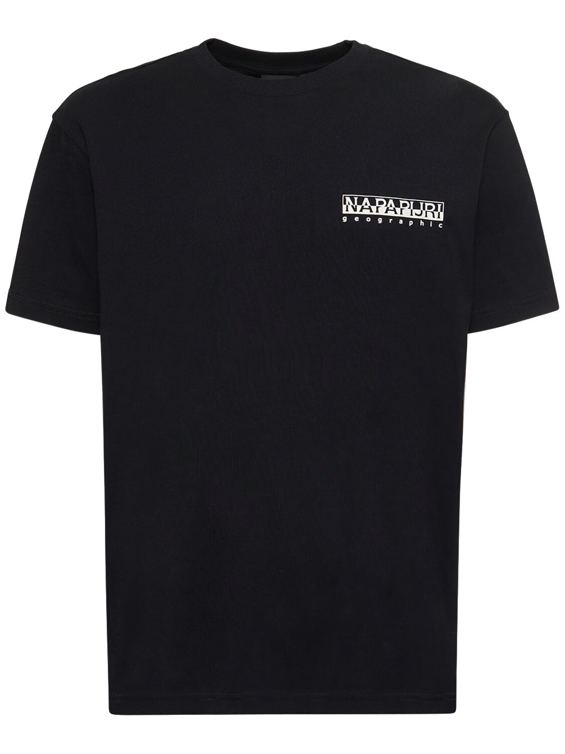 S-telemark Printed Cotton T-shirt – MEN > CLOTHING > T-SHIRTS
