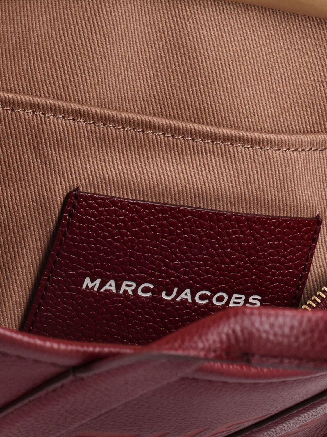 Shop Marc Jacobs The Small Tote Leather Bag In Red