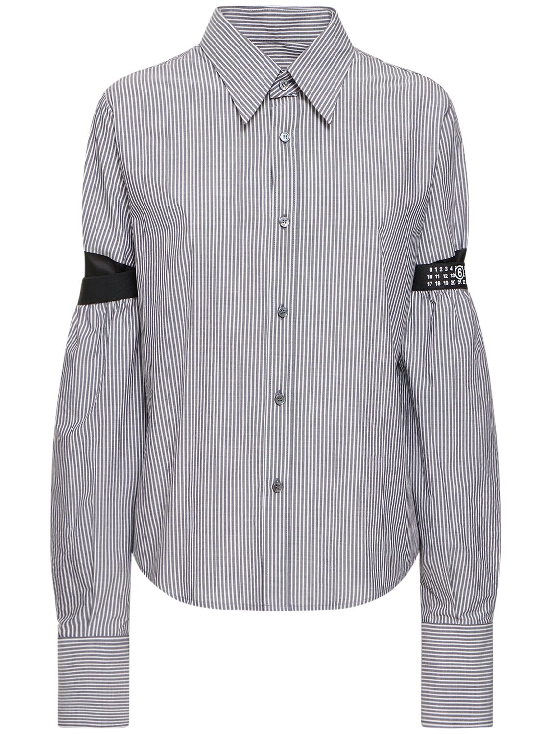 Image of Cotton Long-sleeved Shirt
