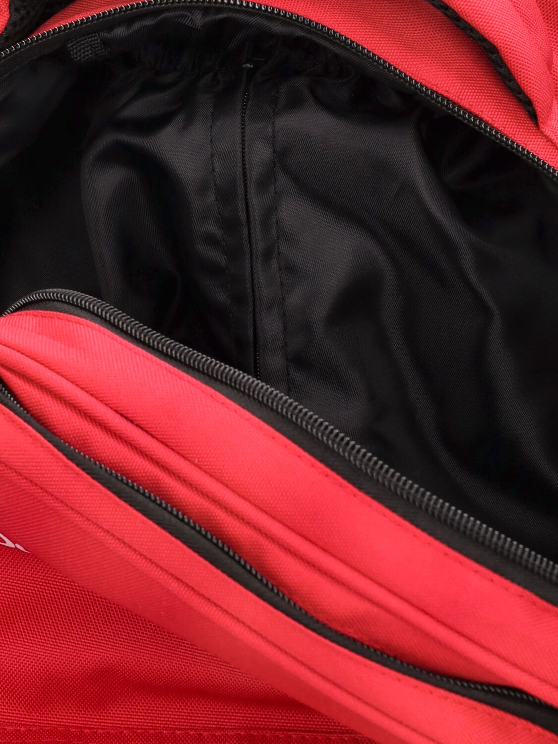 Shop Dolce & Gabbana Logo Print Nylon Rolling Backpack In Red