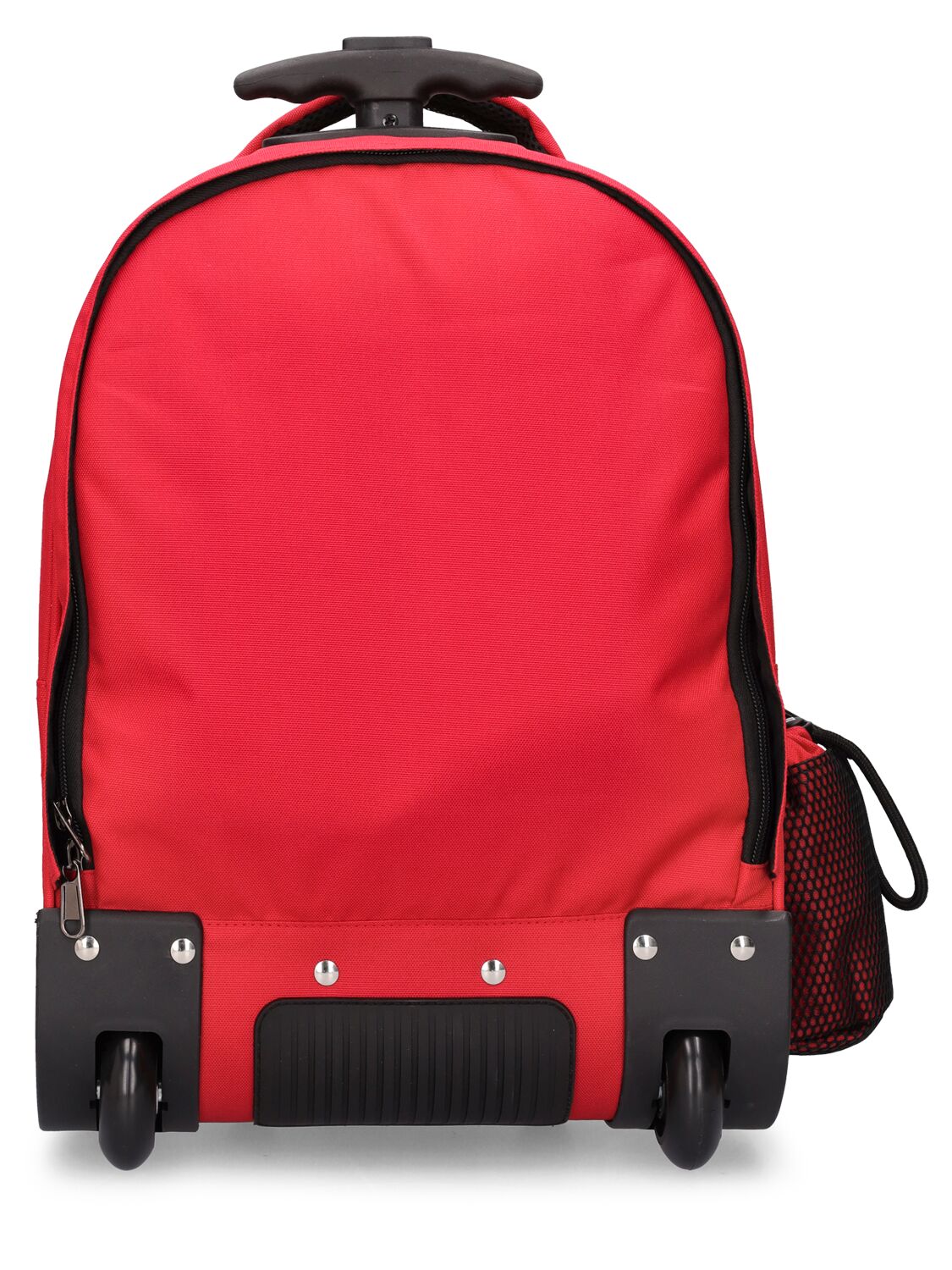 Shop Dolce & Gabbana Logo Print Nylon Rolling Backpack In Red