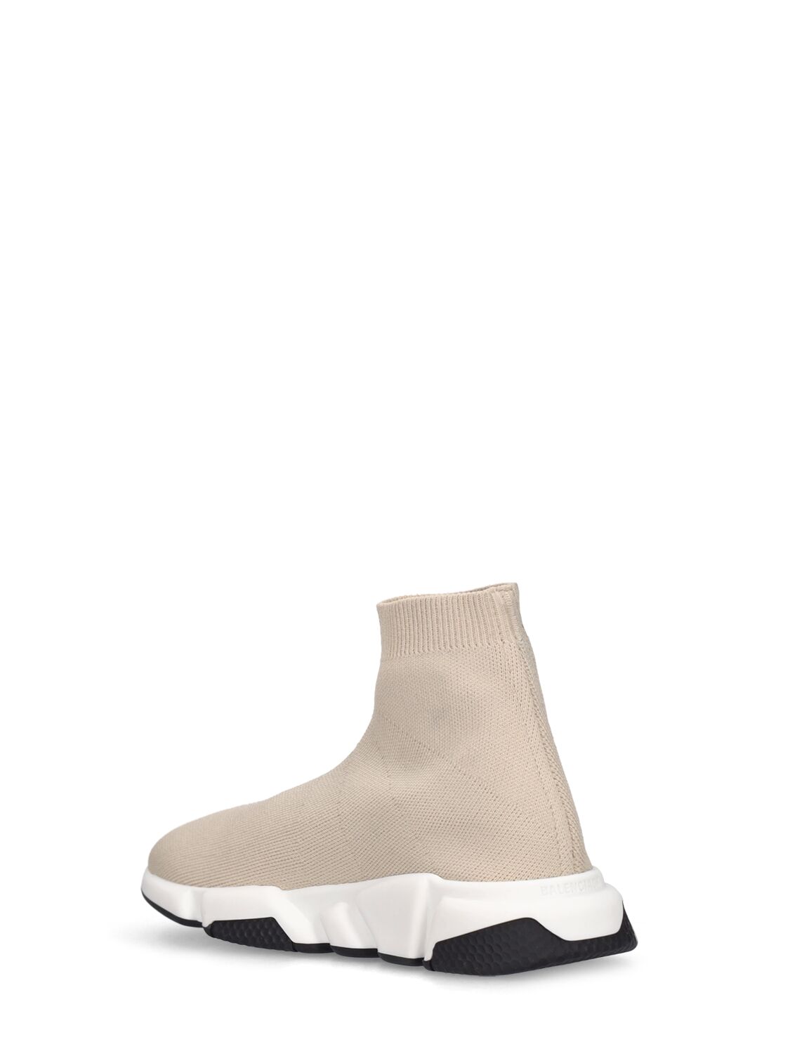 Shop Balenciaga Speed Lt Recycled Knit Sneakers In Beige