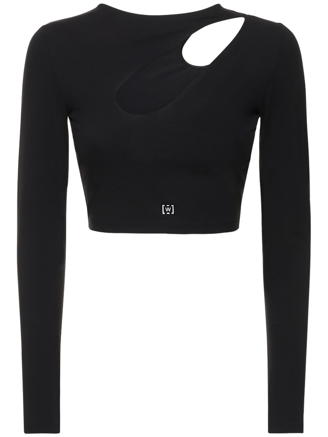 Wolford Warm Up Long Sleeves Top In Black