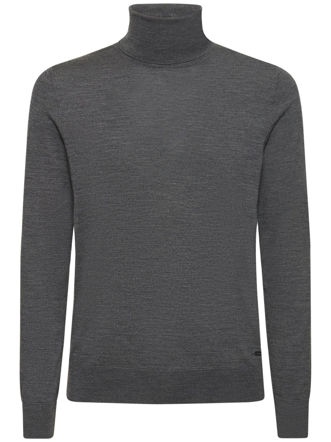 Fine Wool Turtleneck Sweater – MEN > CLOTHING > KNITWEAR