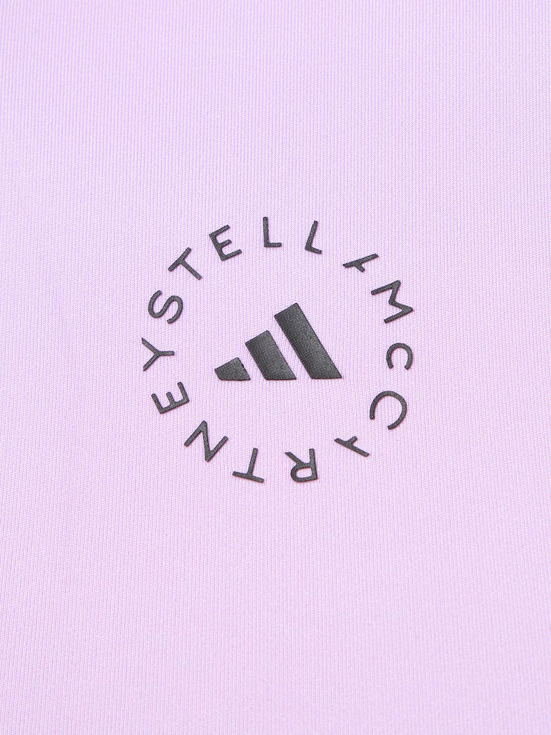 Shop Adidas By Stella Mccartney True Purpose Recycled Tech Sports Bra In Violet