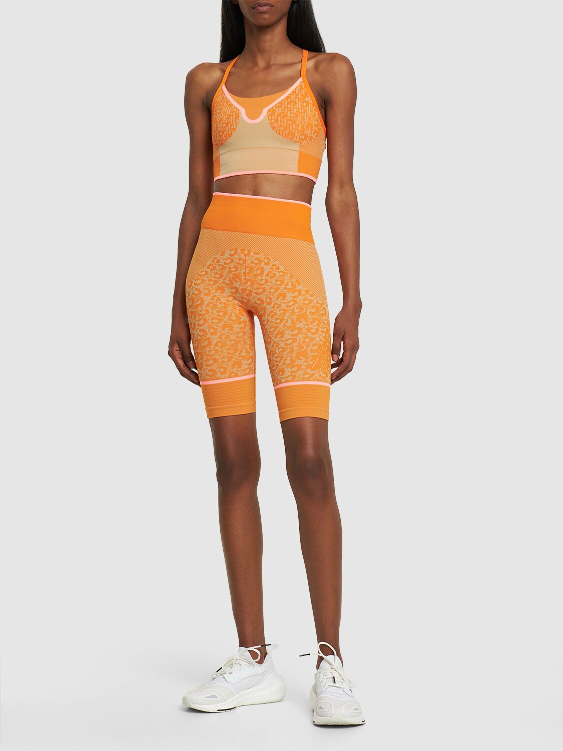 Adidas X Stella McCartney True Strength Recycled Tech Bike Shorts