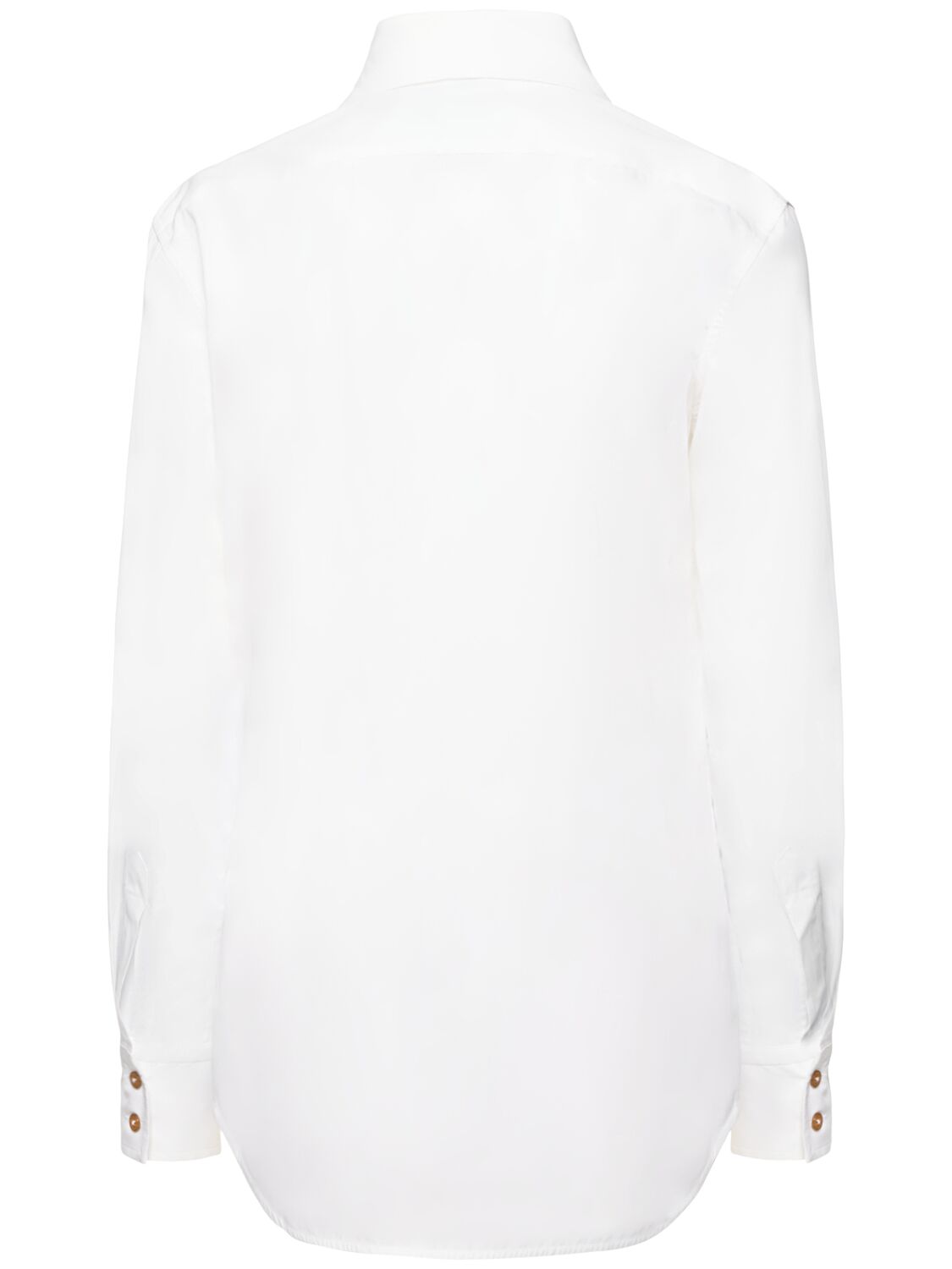 Vivienne Westwood Deconstructed Button-up Shirt In White