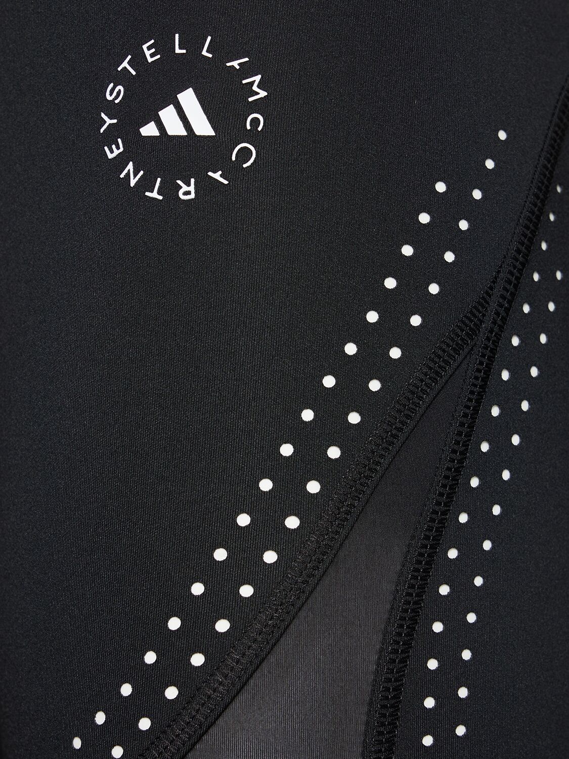 Shop Adidas By Stella Mccartney True Pace High Waist Biker Shorts In Black