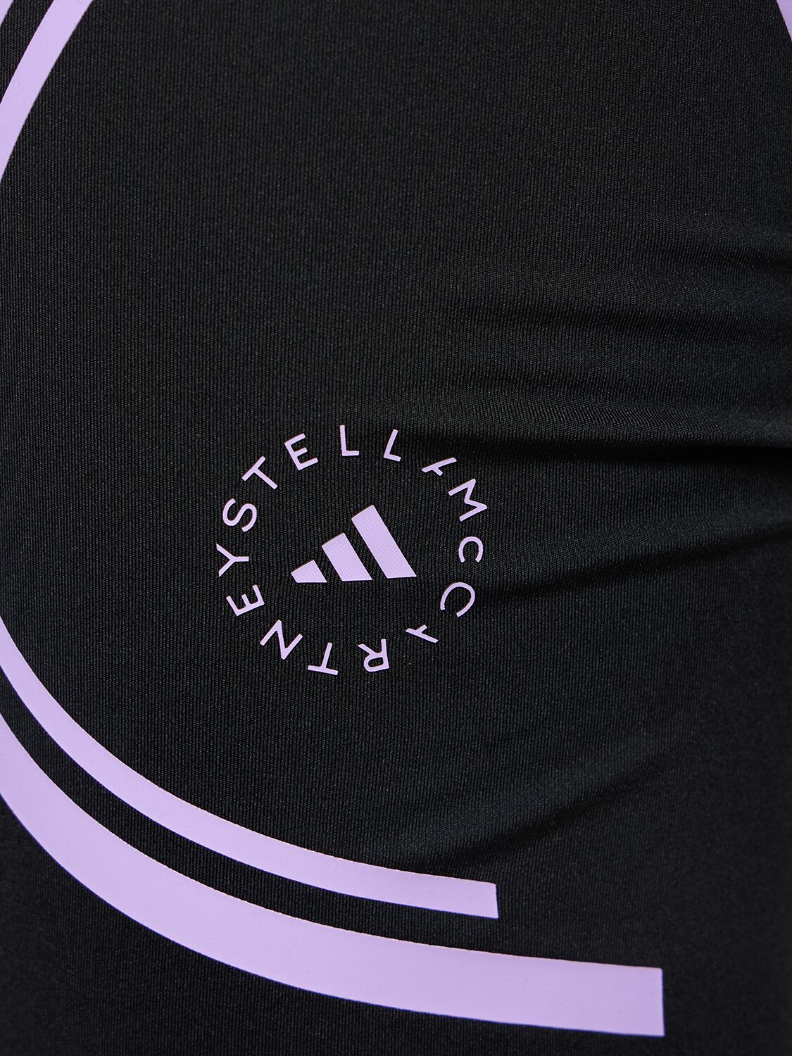 Shop Adidas By Stella Mccartney High Waist Biker Shorts In Black