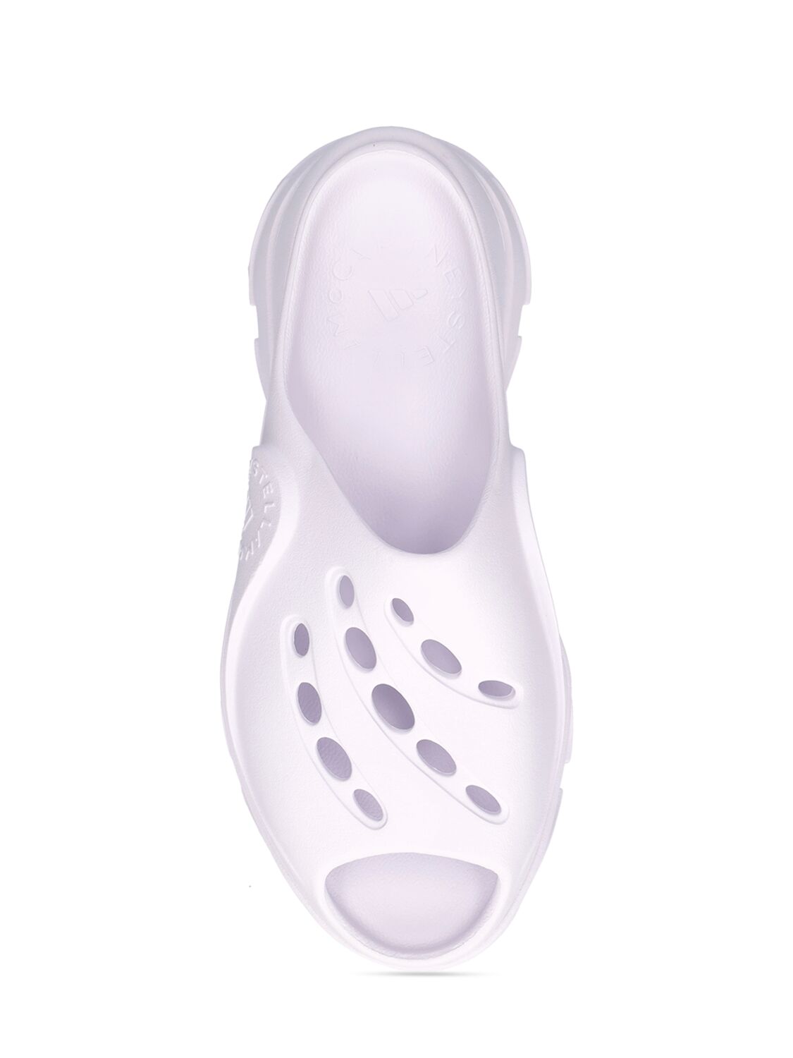 Shop Adidas By Stella Mccartney Clog Sandals In White