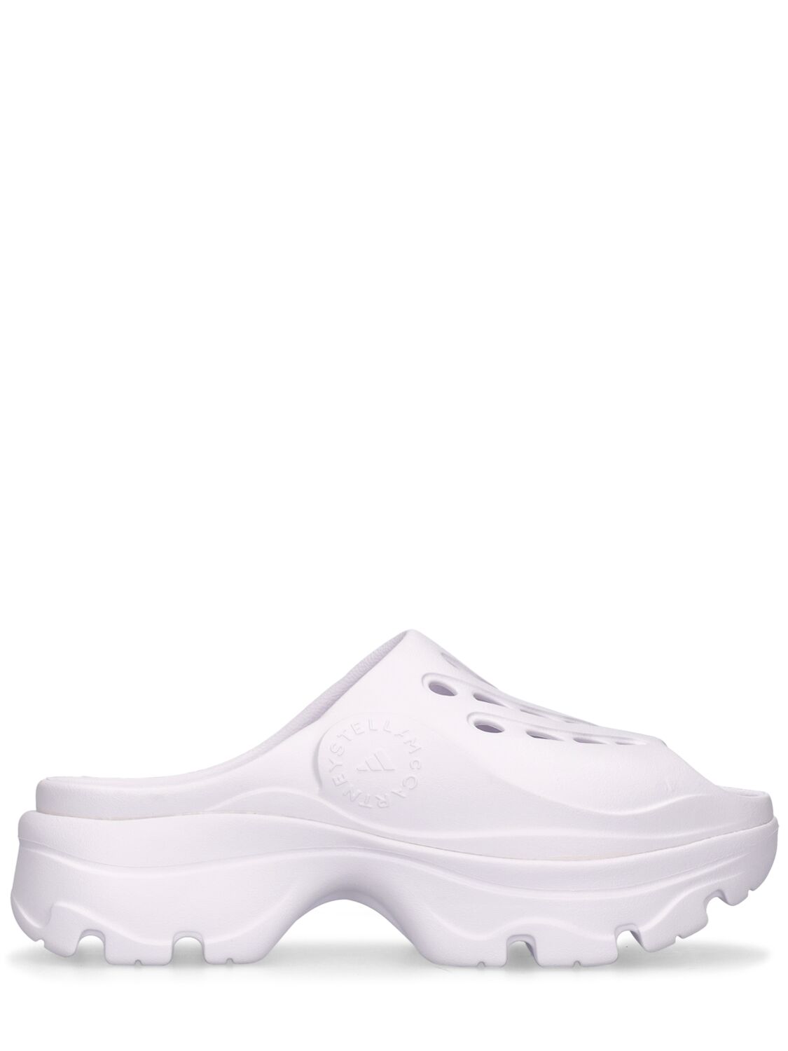 Adidas By Stella Mccartney Clog Sandals In White