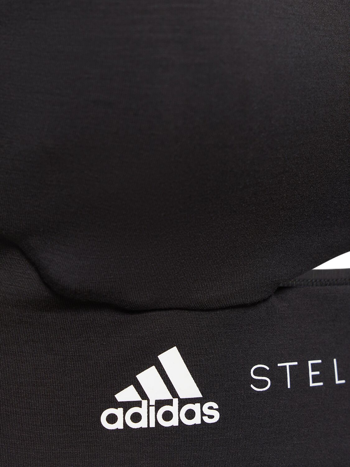Shop Adidas By Stella Mccartney True Strength Sports Bra In Black