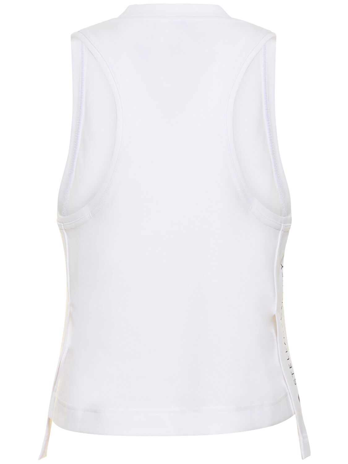 Shop Adidas By Stella Mccartney Sportswear Logo Tank Top In White