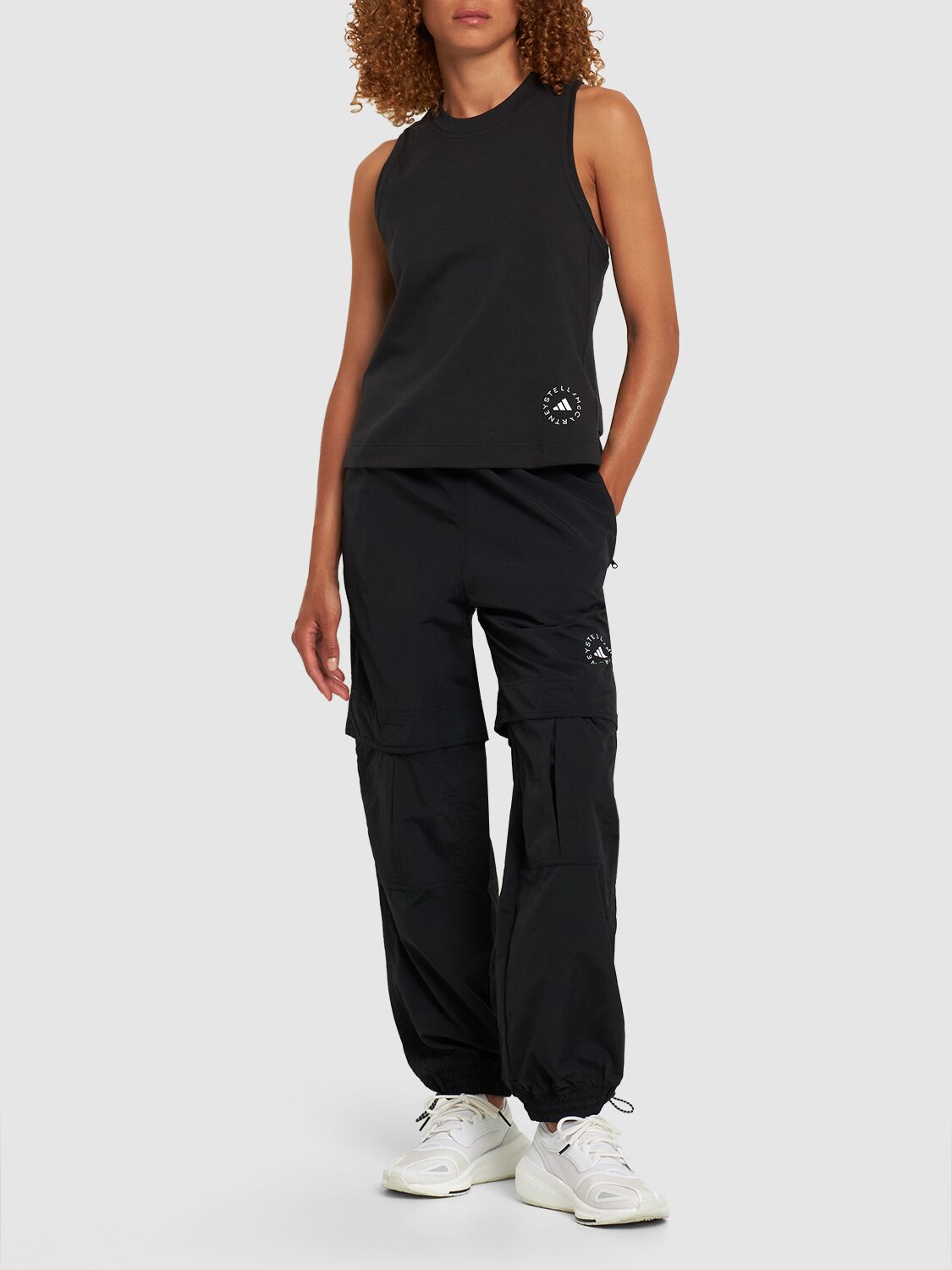 Adidas X Stella McCartney Woven High Waist Track Pants