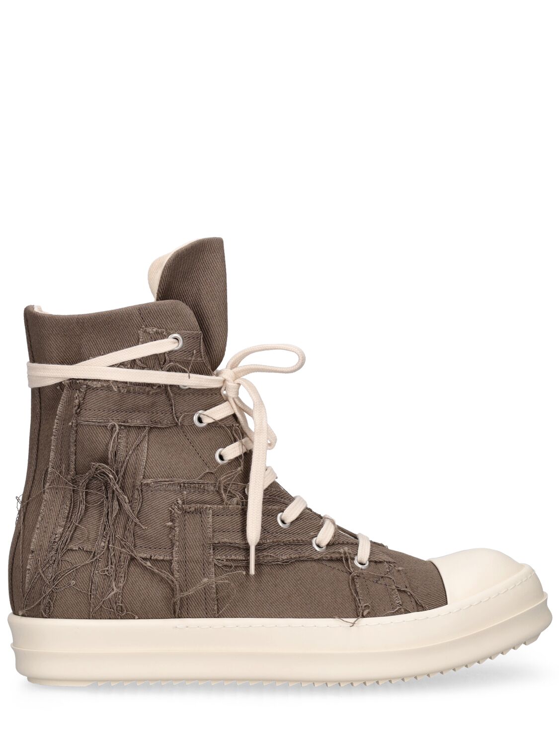 Slashed High Top Sneakers – MEN > SHOES > SNEAKERS