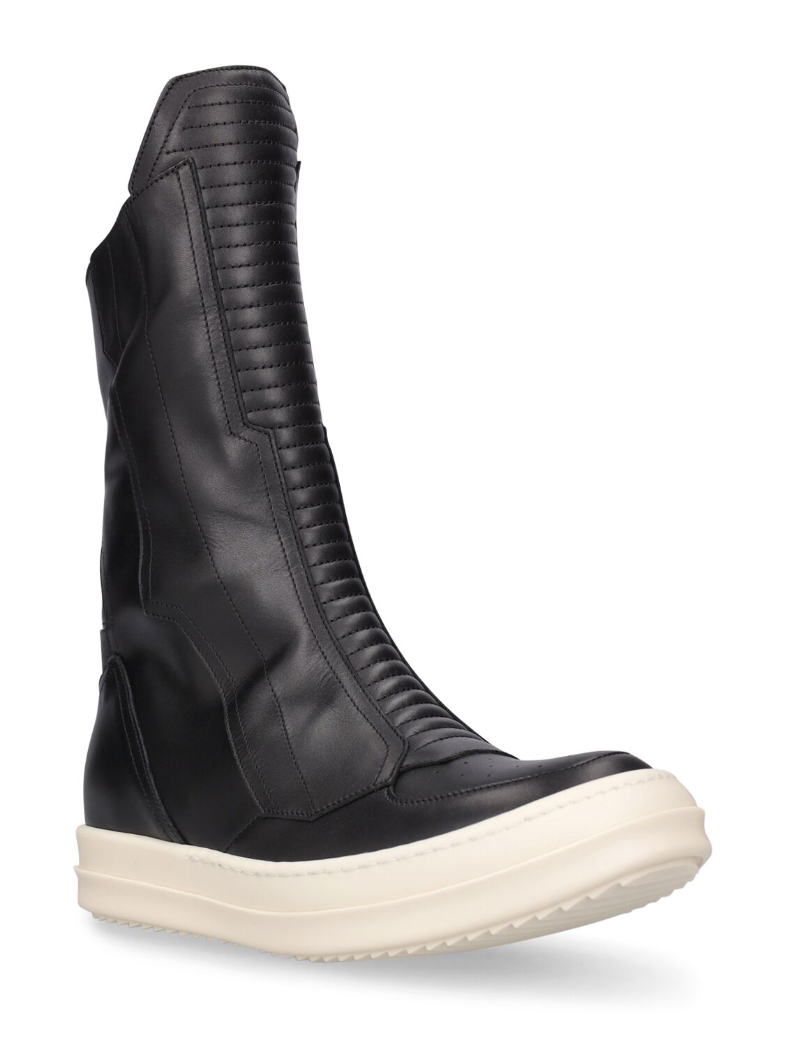 Shop Rick Owens 20mm Classic Bumper Ankle Boots In Black