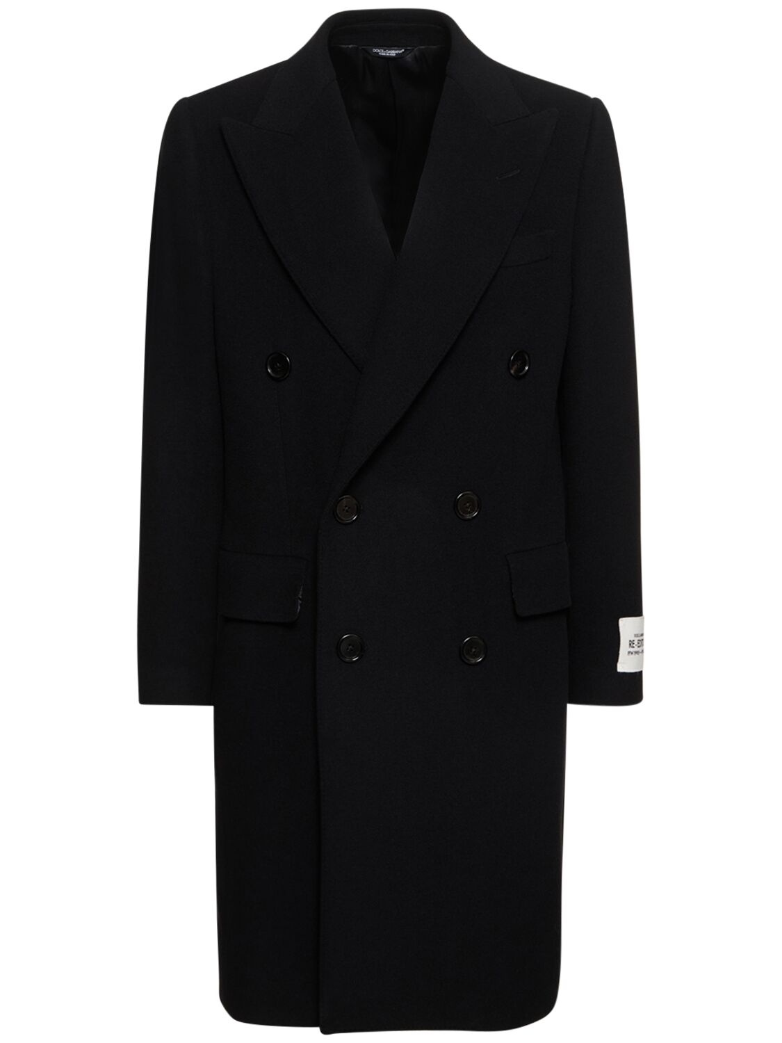 DOLCE & GABBANA RE-EDITION DOUBLE BREASTED WOOL COAT