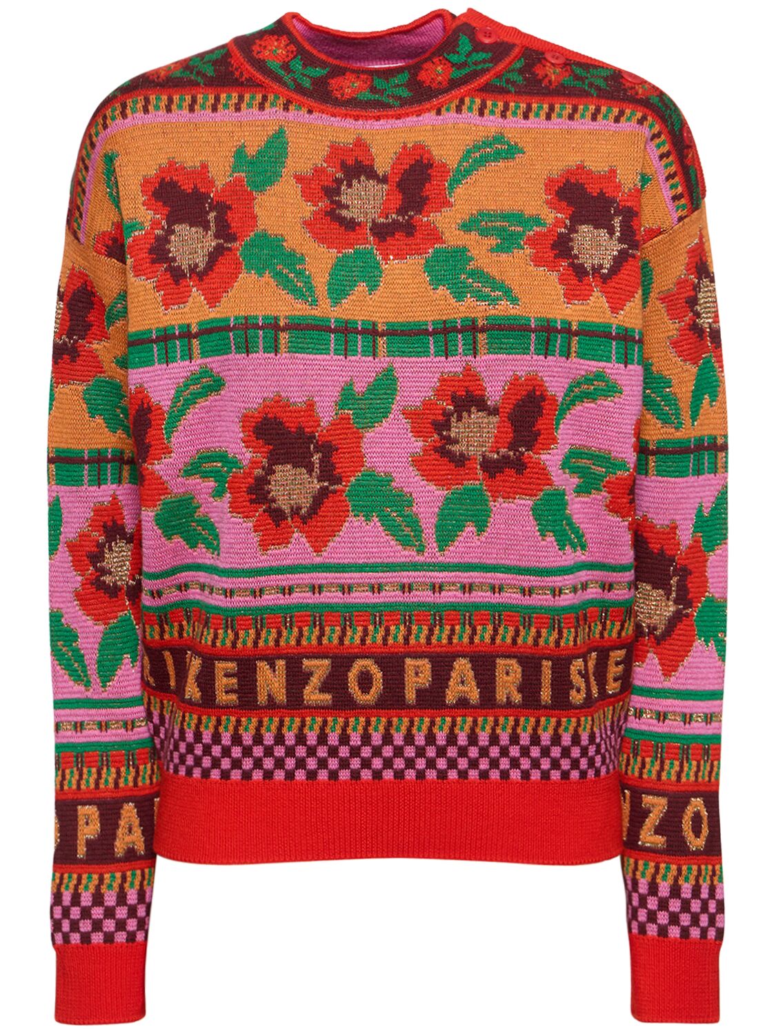 Kenzo orange cheap sweater