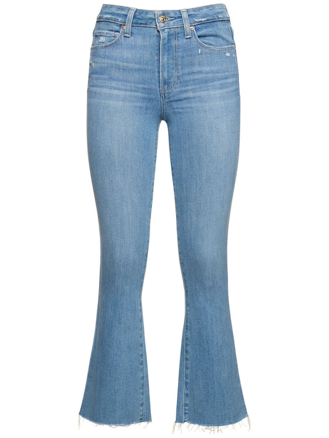 Colette Crop Flare Jeans W/raw Hem – WOMEN > CLOTHING > JEANS