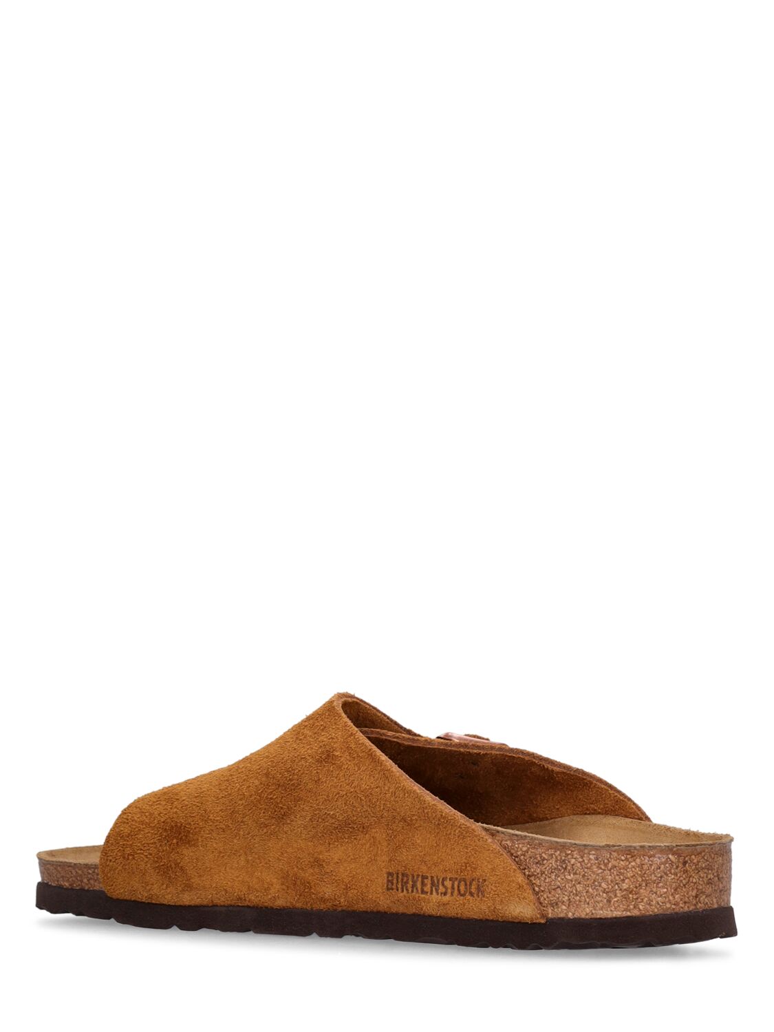 Shop Birkenstock Zurich Suede Sandals In Brown