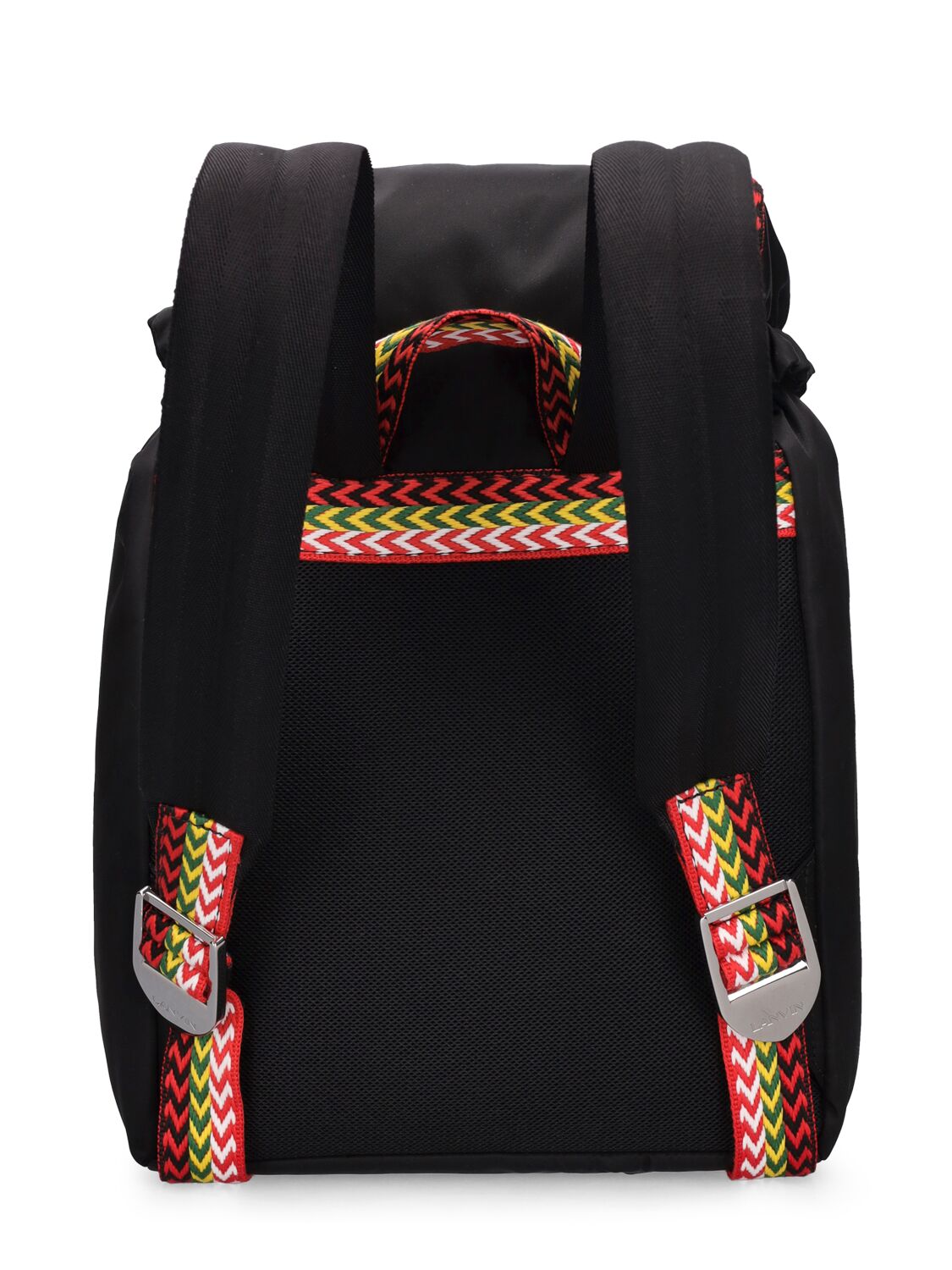 Shop Lanvin Curb Nano Nylon Backpack In Black