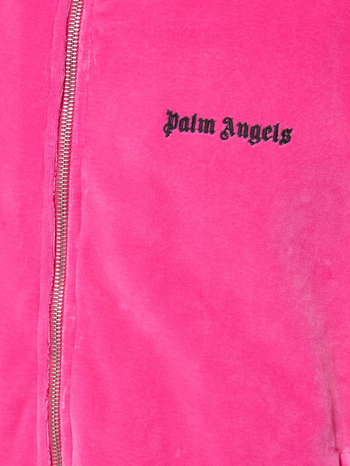 Pink Embroidered Track Jacket