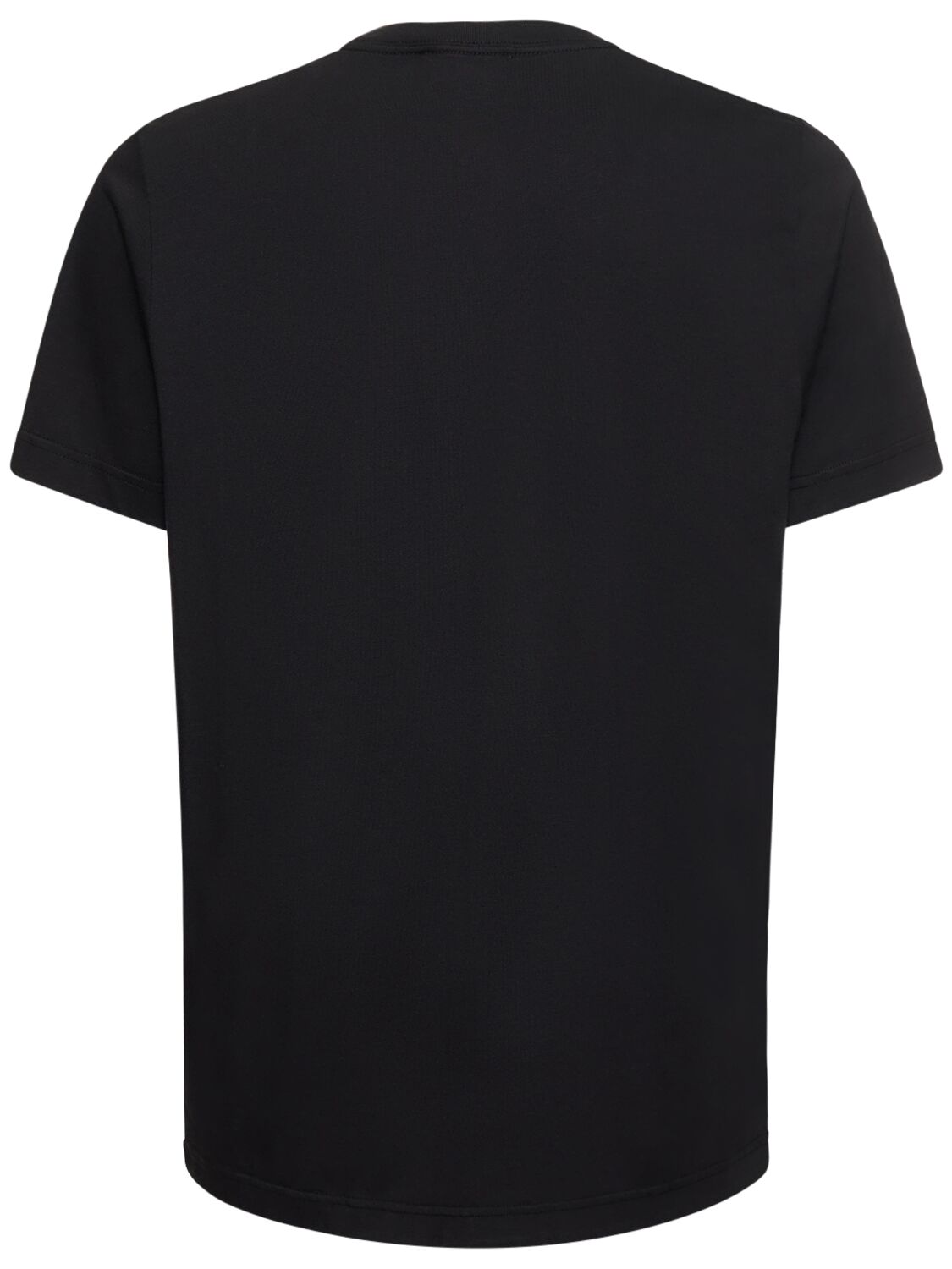 Shop Cdlp Midweight Lyocell & Cotton T-shirt In Black