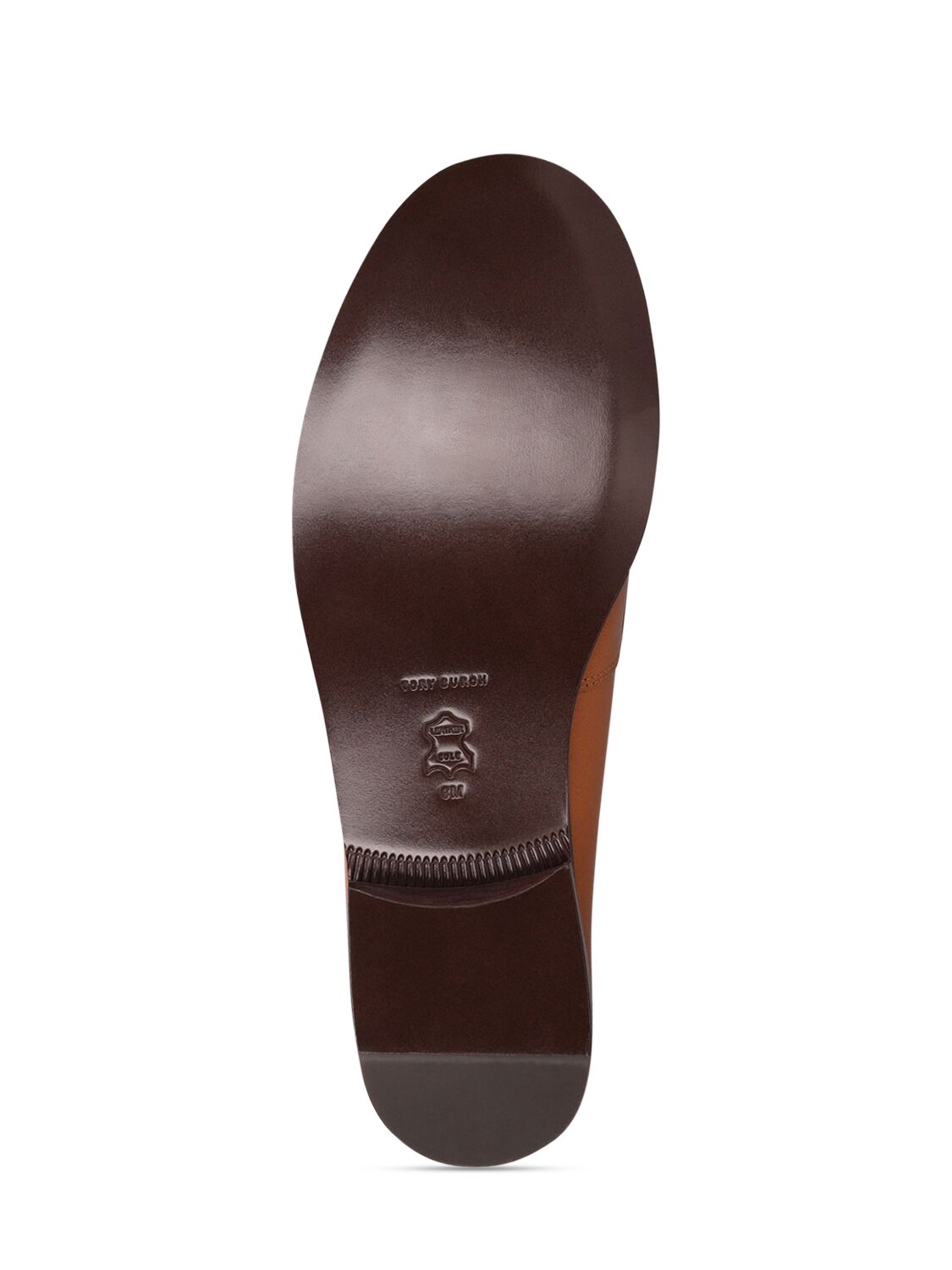 Shop Tory Burch 20mm Perry Leather Loafers In Tan